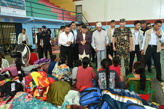 बाढी प्रभावित परिवारका लागि अस्थायी बसोबासको सर्वेक्षण सुरु