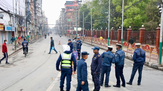 होलीमा उच्छृङ्खल गतिविधि गर्ने ५५ जना समातिए