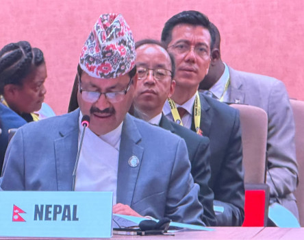 नेपाल कुनै पनि सैन्य गठबन्धनमा सामेल हुँदैन र सुरक्षा सम्झौता गर्दैन : परराष्ट्रमन्त्री साउद