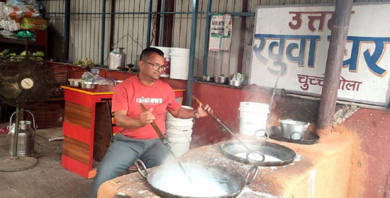 खुवा बिक्री गरेर राम्रो आम्दानी गरिरहेका छन् हेटौँडाका उत्तम