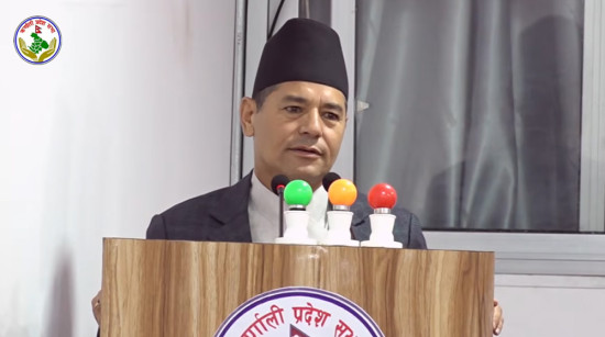 कर्णालीका मुख्यमन्त्री शाहीले पाए विश्वासको मत
