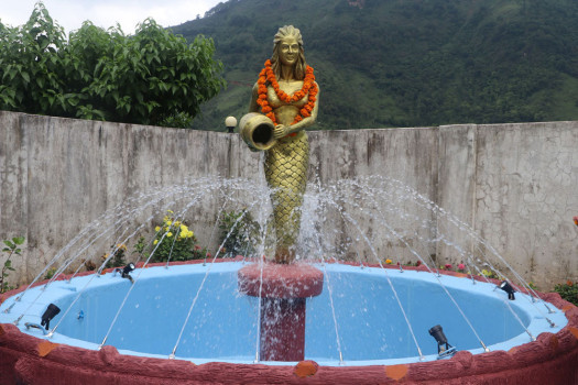 स्याङ्जाको भीरकोटमा जलपरी