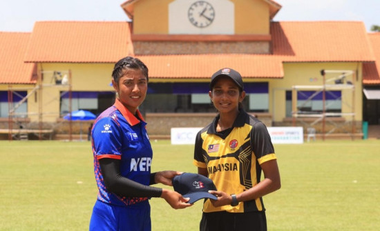 एसिसी महिला क्रिकेटः नेपाल मलेसियासँग पराजित