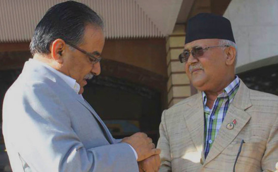 प्रदेश सरकार गठन गर्न ओली र प्रचण्डको पाँच बुँदे निर्देशन