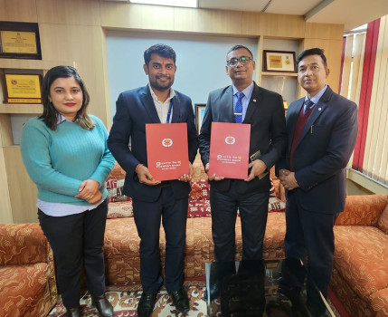 एभरेष्ट बैंक र एएसजी आई केयर हेल्थबीच छुट सम्झौता