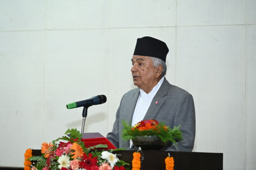 देशको समृद्धिका लागि भौतिक विकास मात्र पर्याप्त होइन : राष्ट्रपति पौडेल