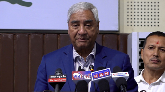 सबै दोष सरकार र नेताहरुको टाउकोमा थुपार्न पाइँदैन : सभापति देउवा