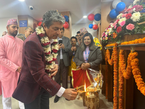 नेपाल इन्भेष्टमेण्ट मेगा बैंकको नयाँ शाखा थली र कमलविनायकमा