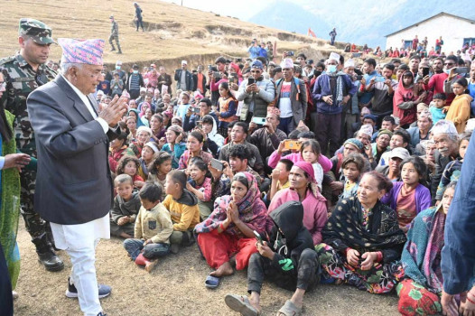 सहाराविहीनको सहारा सरकार हो : राष्ट्रपति 