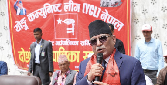 गोरखा पुगेर प्रधानमन्त्रीले भने - चुनौतीपूर्ण अवसरमा सरकारको नेतृत्व लिएका छौं