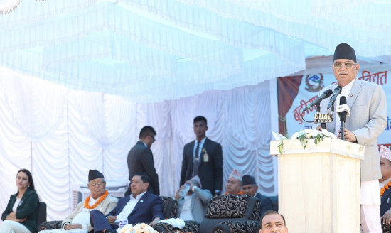 बूढीगण्डकी छिट्टै निर्माणमा लैजान्छौँ : प्रधानमन्त्री प्रचण्ड