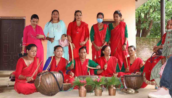 पञ्चे बाजा संरक्षणमा महिला