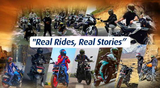 यामाहाको अभियान: रियल राइड, रियल स्टोरिज