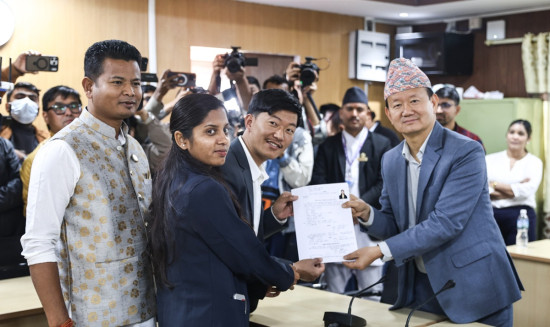 रास्वपाको समर्थनमा श्रम संस्कृतिबाट रुवी कुमारीले दर्ता गरिन् उपसभामुखमा उम्मेदवारी