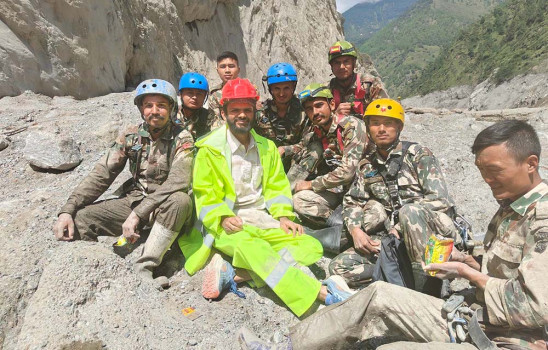 चिलिमे हाइड्रोको सुरुङमा जारी उद्धार बारे सांसद सागर ढकालले के भने?