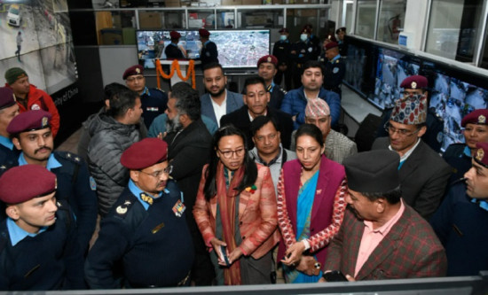 बूढानीलकण्ठमा प्रहरीले प्रत्यक्ष निगरानी गर्ने, एआई आधारित १८१ सिसी क्यामरा जडान 