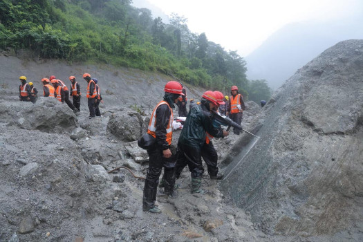 त्रिशूली ३बी उद्धार : भारतीय र चिनियाँ विज्ञ टोली खटियो