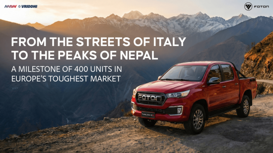 युरोपियन बजारमा ४०० युनिट फोटोन टुनल्यान्ड बिक्री