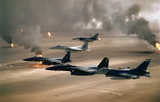 अमेरिकाले गर्‍यो इराक र सिरियामा हवाई आक्रमण