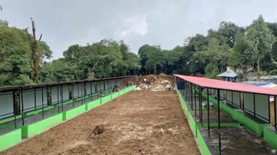 पाथिभरा परिसरमा व्यवस्थित टहरा निर्माण 