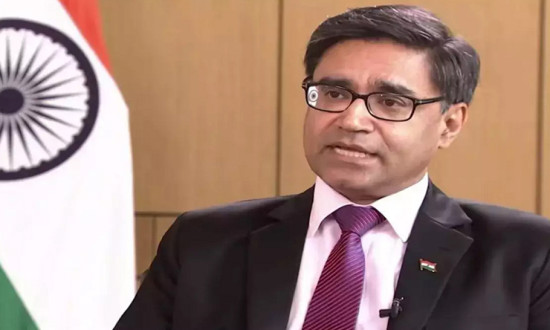 दुई दिने भ्रमणका लागि भारतीय विदेश सचिव काठमाडौंमा