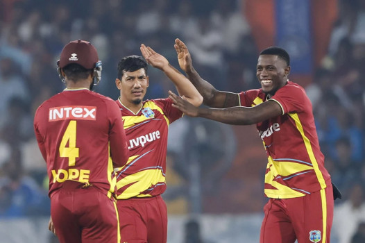 चौथो टी-२० मा भारतलाई हराउँदै वेस्ट इन्डिजले बराबरी गर्‍यो सिरिज