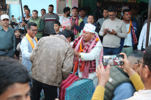 कैलाली-५ मा प्रेम आलेको पक्षमा जनलहर, ११५ युवा नेपाली कम्युनिष्ट पार्टिमा प्रवेश