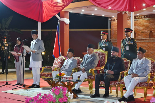 उपसभामुख रुबीकुमारीले लिइन् शपथ