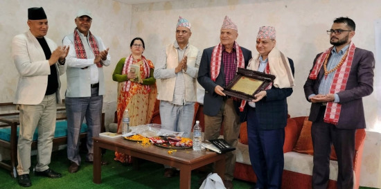 सम्पादक, समालोचक एवम् कवि सुभाषचन्द्र भण्डारी सम्मानित