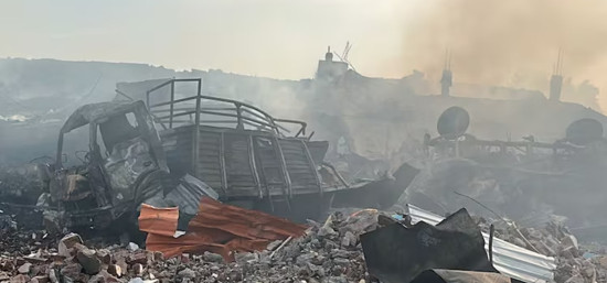 पटाका कारखानामा विस्फोट हुँदा ११ जनाको मृत्यु