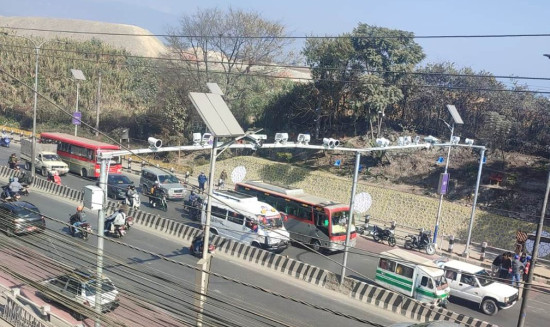 दुर्घटनाको निगरानी गर्न काठमाडौं उपत्यकामा एएनपीआर क्यामेरा जडान