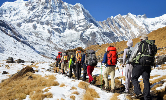 एकवर्षमा अन्नपूर्ण क्षेत्रमा लेक लागेर १८ पर्यटकको मृत्यु