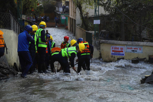 विद्युत प्राधिकरणको गल्तीले बबरमहल जलमग्न