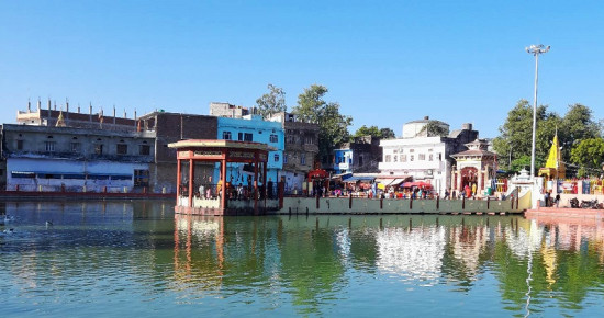 जुँगे महादेवको मूर्ति जाने पुल पुनःनिर्माण हुँदै