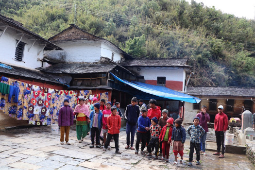 गाउँपालिकाले चलाएको नमुना बालगृह