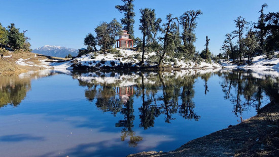 'हिमालको ऐना' म्याग्दीको बराह ताल