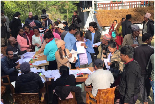 षडानन्द नगरपालिकाद्वारा वडास्तरमा योजना सम्झौता