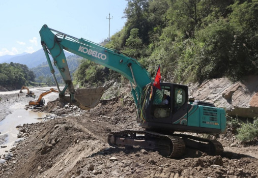 बिपी राजमार्गमा पूर्ण रूपमा यातायात सञ्चालन