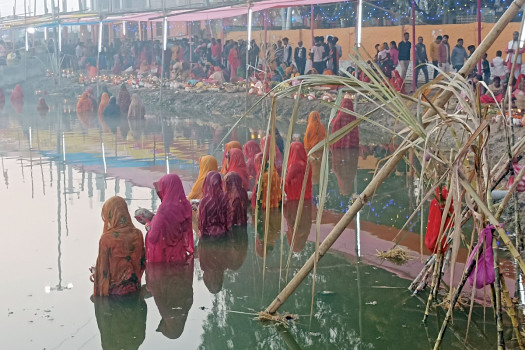 गुह्येश्वरीमा छठको तयारी