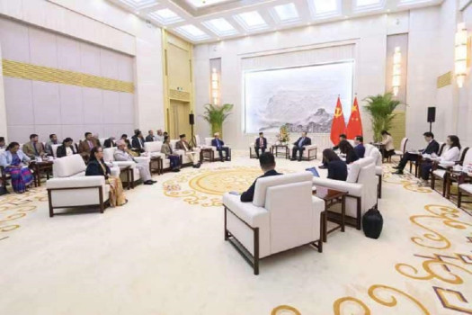 नेपाली भूमिबाट चीन विरोधी गतिविधि हुन दिइने छैन : महासचिव पोखरेल