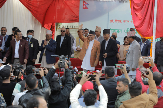 यस्तो देखियो कांग्रेसको चियापान [तस्बिरहरु]