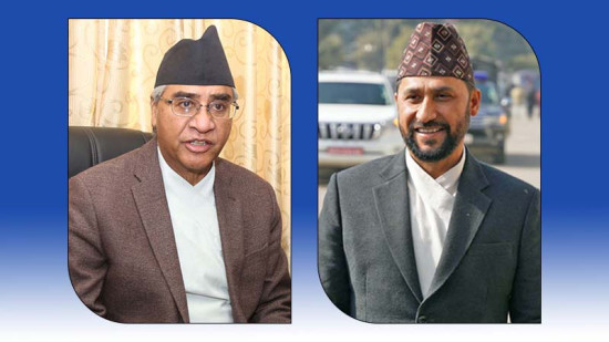 देउवा र लामिछानेबीच भेटवार्ता