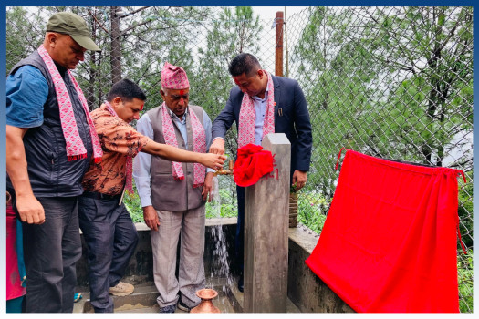 सय वर्षदेखिको खानेपानी समस्या अन्त्य