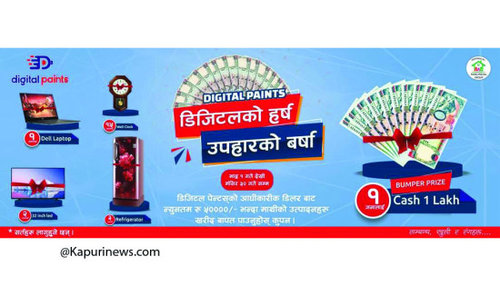 डिजिटल पेन्टसको उपहार योजना