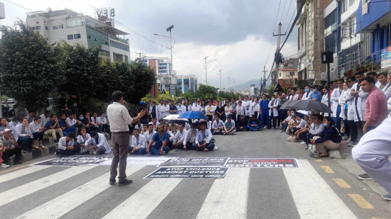 संसदीय समितिको निर्देशनपछि आन्दोलन फिर्ता लिन चिकित्सकलाई स्वास्थ्यमन्त्रीको आग्रह