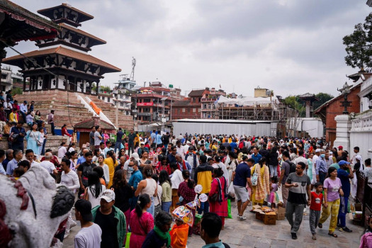 वसन्तपुरमा गाईजात्रा, बौद्धमा रोपाइँजात्रा