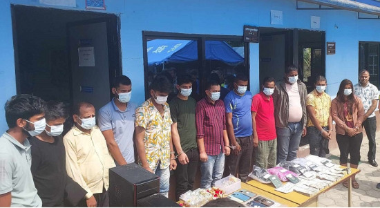 कतारबाट साढे दुई अर्ब बढी रकमको अवैध सुन ल्याउने १२ जना  पक्राउ
