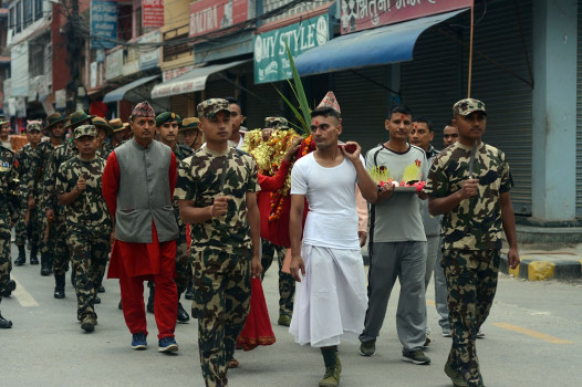 गोरखाबाट हनुमानढोका पठाइयो फूलपाती