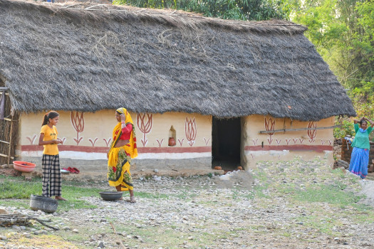 देउखुरी गढवामा रहेको यादव समुदायको परम्परागत घर