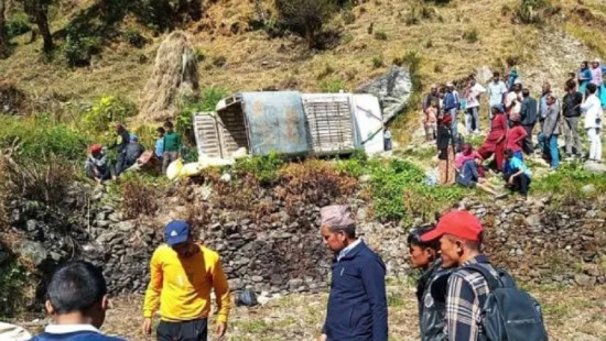 बझाङमा जिप दुर्घटना हुँदा एक जनाको मृत्यु, पाँच घाइते